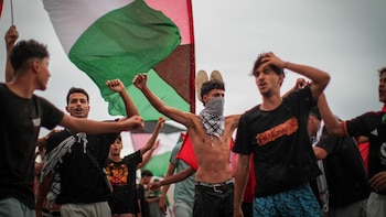 La Caravana Gobal Sumud denuncia que están siendo atacada en Libia304