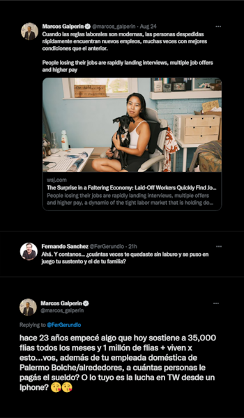 El cruce entre el fundador