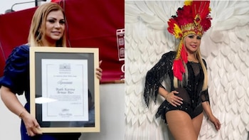 Ruth Karina fue reconocida por sus 28 años de carrera artística y su aporte a la identidad cultural peruana.