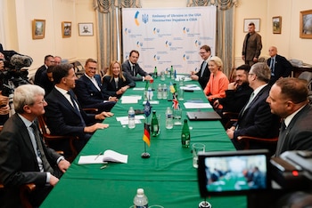 Reunión de líderes europeos y