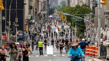 Es el último fin de semana para disfrutar de las calles de verano de Nueva York en Manhattan