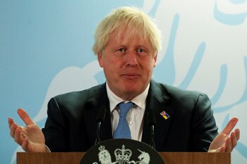 El primer ministro británico, Boris