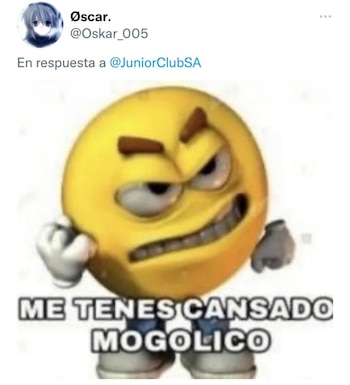 Los memes no perdonaron al Junior de Barranquilla tras ser eliminado por el Deportivo Cali / CAPTURA DE PANTALLA DE TWITTER