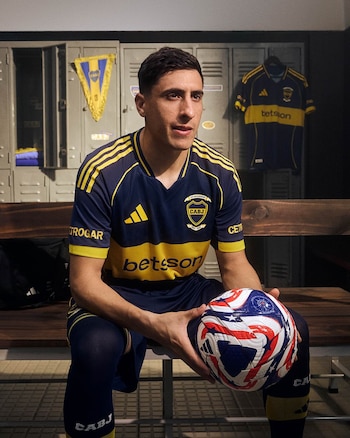 Boca Juniors presentó su camiseta