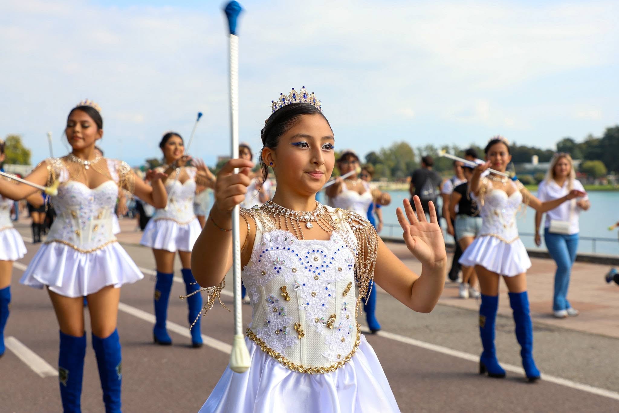 La comunidad salvadoreña en Milán inició las celebraciones del mes cívico el domingo 6 de septiembre. (Foto cortesía
Asociación Cultural de Salvadoreños en Milán)