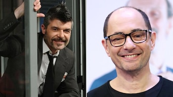 Un montaje de los actores Jordi Sánchez y Nacho Guerreros