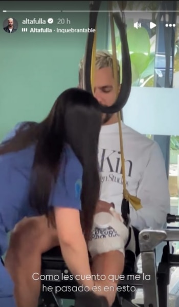 Altafulla preocupó a sus seguidores