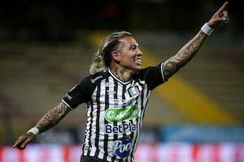 Dayro Moreno afirmó que no piensa en el retiro y llegó a 386 goles en su carrera con Once Caldas, a los 41 años - crédito Cristian Bayona/Colprensa