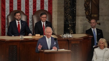 El rey Carlos refutó de forma sutil a Trump