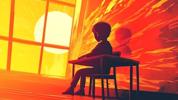 El impacto de las olas