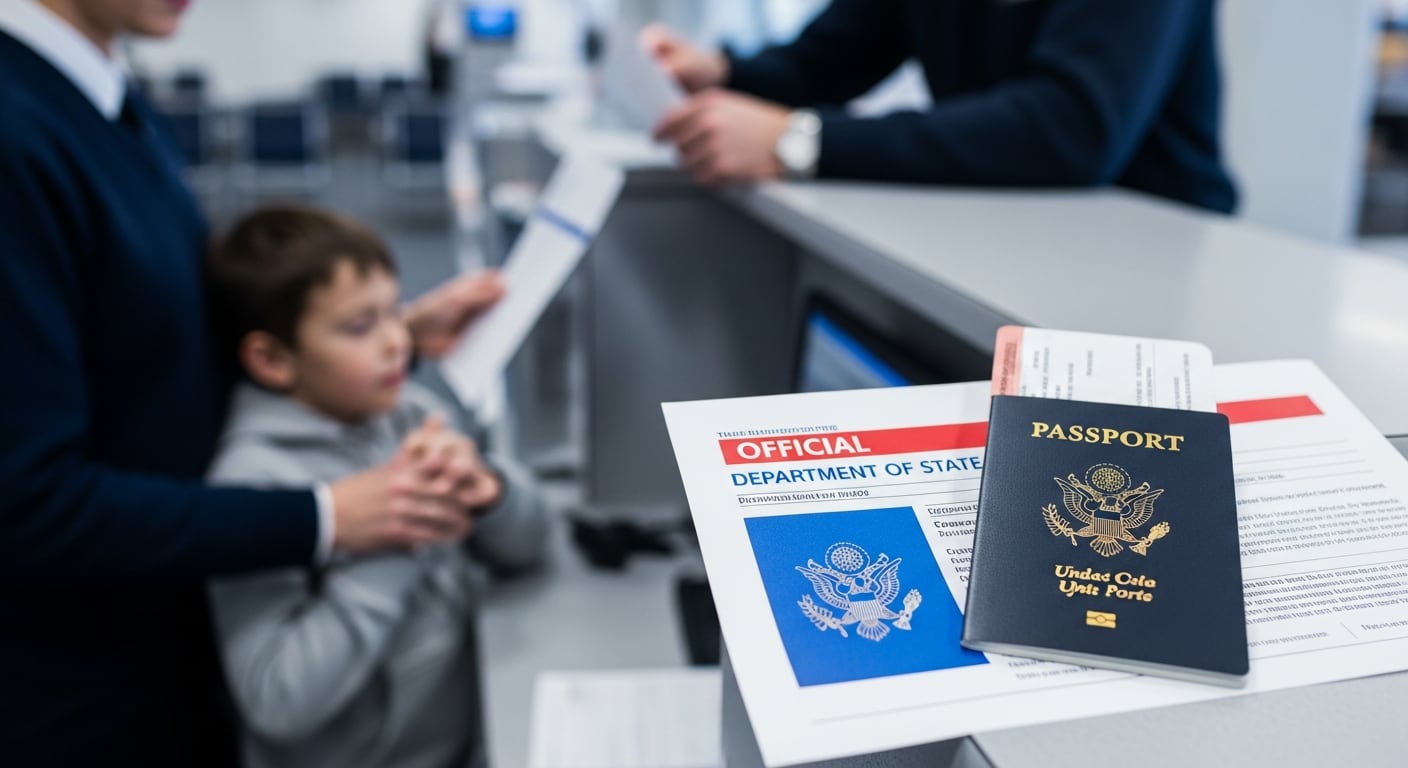 El programa CPIAP del Departamento de Estado de EE.UU. busca prevenir la sustracción internacional de menores a través de alertas de pasaporte (Imagen Ilustrativa Infobae)