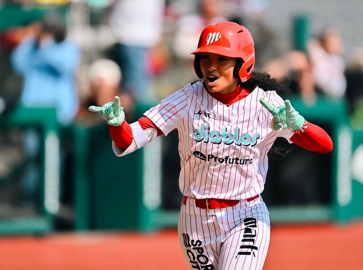 La pelotera es la jugadora más peligrosa de Diablos. (Instagram: Jazmyn Jackson)