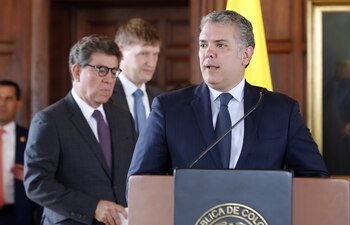 El presidente de Colombia, Iván Duque, en una fotografía de archivo. EFE/Mauricio Dueñas Castañeda