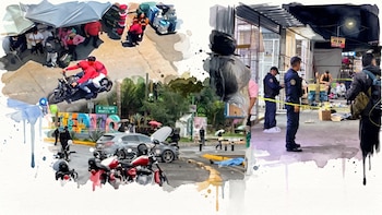 Ataques directos y fugas en motocicletas dejan cinco muertos en Tepito y el Centro Histórico en menos de 24 horas