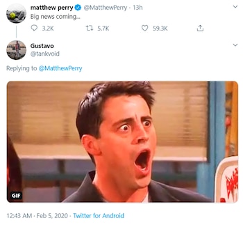 El misterioso tuit de Matthew