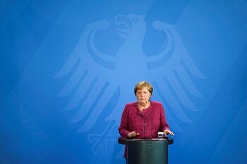 La canciller alemana Angela Merkel