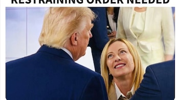 El mensaje de Trump sobre Meloni antes de la cumbre de la OTAN: “Orden de alejamiento”