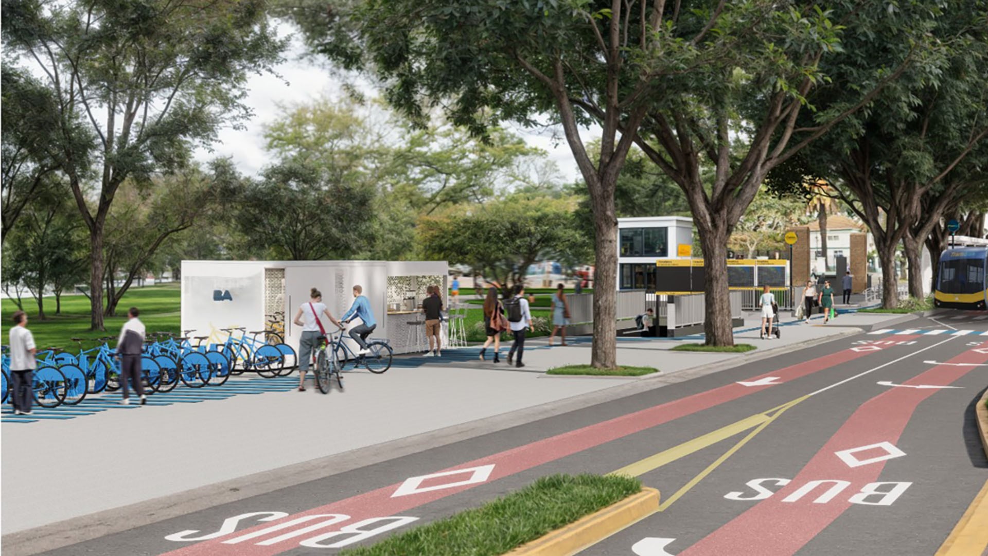 El trayecto tendrá paradas cada 500 metros