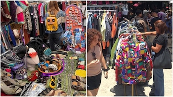 Tianguis de ropa "aesthetic" en