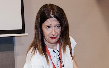La exmilitante socialista Leire Díez. (Carlos Luján / Europa Press)