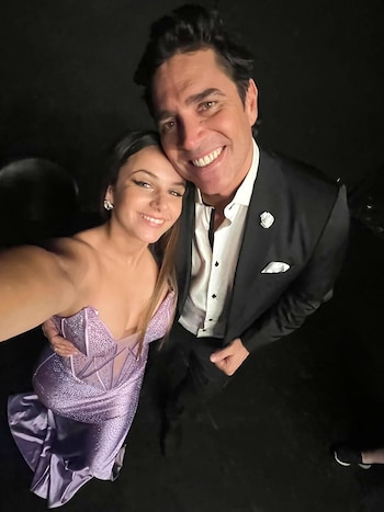 El cumpleaños de Matías Ale y dedicatoria de su esposa Martina