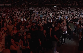 El concierto del artista estuvo "sold out" Crédito: Redes sociales Yandel