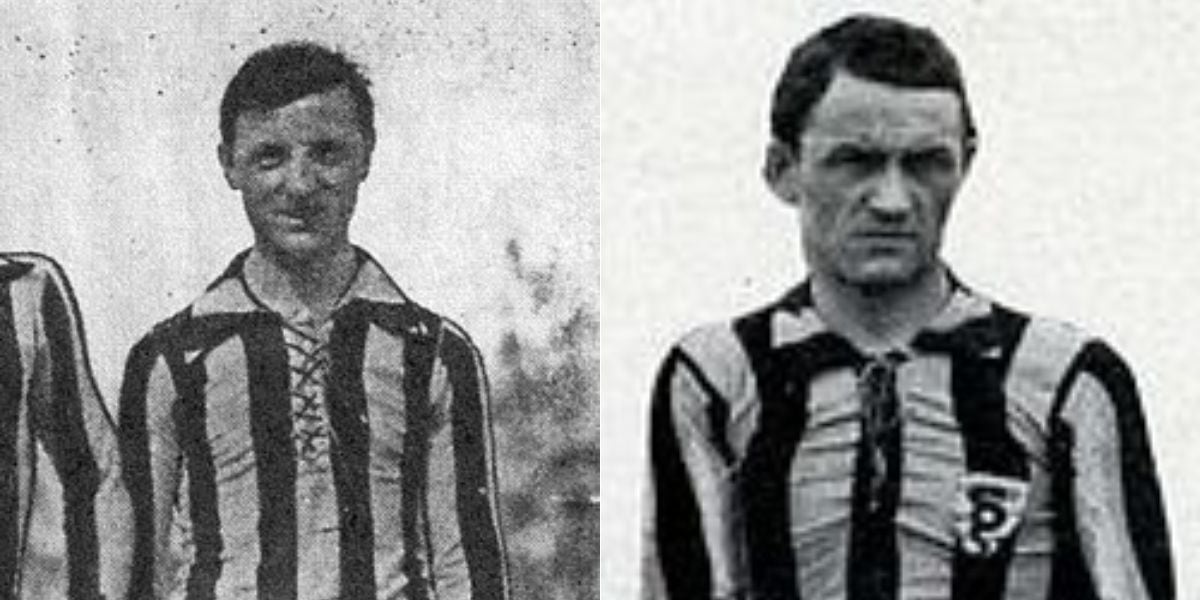 La selección italiana no alineaba como titulares a dos hermanos desde Aldo y Luigi Cevenini, en 1915 (Composición fotográfica)
