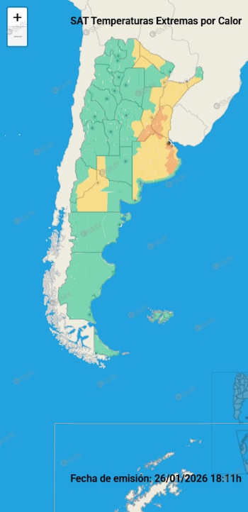 Las alertas por temperaturas extremas