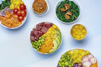 Poke bowls de Aloha Poke