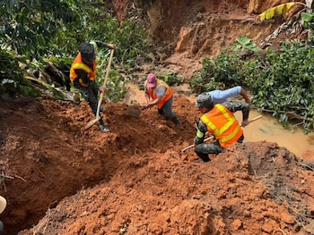 Militares mantienen vigilancia en ríos y zonas vulnerables a inundaciones. (FOTO: FF.AA Honduras)