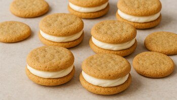 Receta de galletitas rellenas con