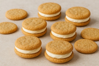 Las galletitas rellenas con queso