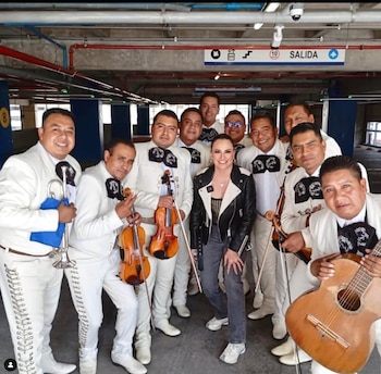 El Mariachi Nuevo acompañó a