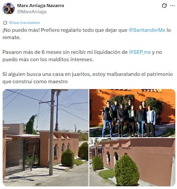El exfuncionario aseguró que decidió vender su casa antes de que el banco la remate por las deudas acumuladas.