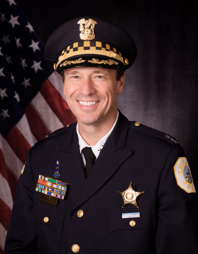 Bruno lleva décadas en la institución y fue quien encabezó la presentación pública del caso ante los medios (Chicago Police Department’s Bureau of Detectives)