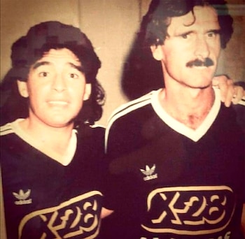 Pacha Manavella y Diego, juntos