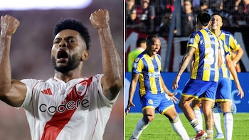 River y Central festejaron en