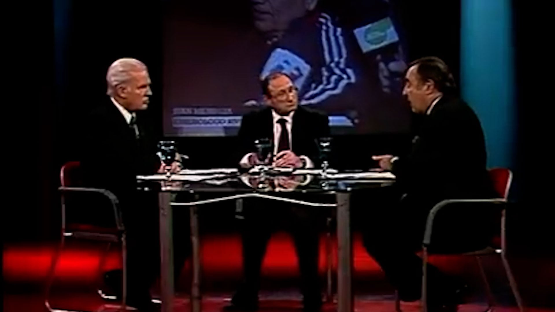 Julio Ricardo, Cherquis Bialo y Marcelo Araujo en el programa