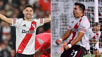Alivio en River Plate y la selección argentina: el diagnóstico de Montiel y Acuña tras las lesiones que sufrieron ante Gimnasia