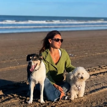 Eleonora Wexler decidió alejarse del bullicio de su vida diaria y se retiró junto a sus queridas mascotas a la Costa (Instagram)