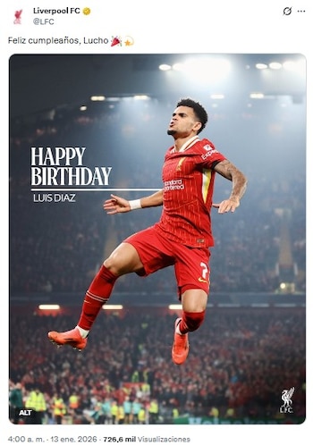 Liverpool se sumó a los