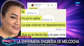 Magaly Medina revela imágenes de Melcochita de fiesta con joven que cuidaba de él. Captura: Magaly TV La Firme.