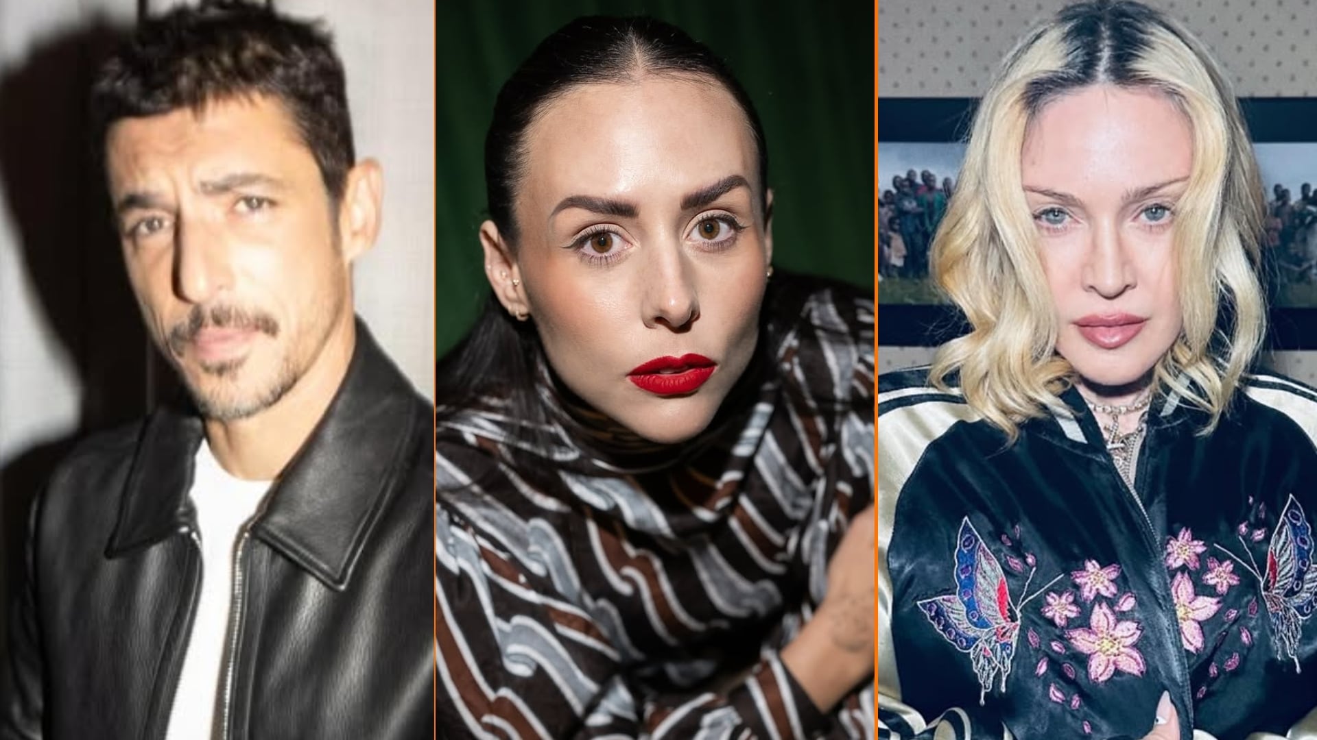 Lo que comenzó como una colaboración con Madonna derivó en intensos rumores de una crisis matrimonial para Alberto Guerra. (@el_guerra, @madonna, @zuriavvega, Instagram)