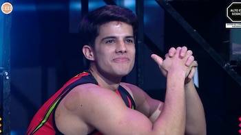 Kevin Díaz aseguró en plena transmisión de Esto es Guerra que está soltero, durante una dinámica encabezada por Katia Palma. América TV.