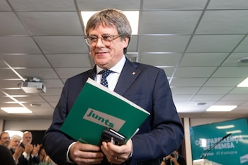 El líder de Junts, Carles