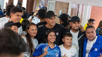 Clubes del FPC deberían donar la taquilla de los partidos a las víctimas del terremoto: esta es la propuesta de Rodrigo Contreras, delantero de Millonarios