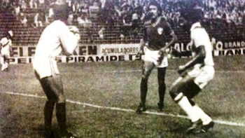 La selección peruana y México