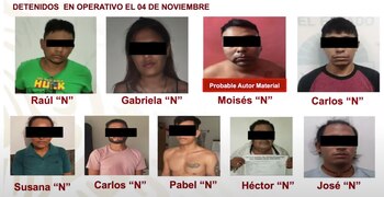 Del operativo también se aseguraron