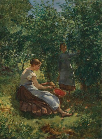 “Chicas con frutillas" (1889) de