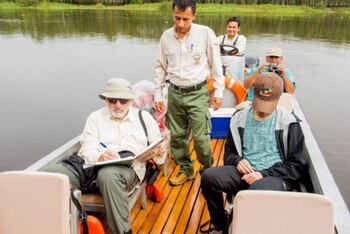 Visitó el Centro de Rescate